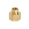 Homeplus+ ATC 3/8 in. FPT X 1/8 in. D FPT Brass Coupling 6JC120810701029 - alternate 2